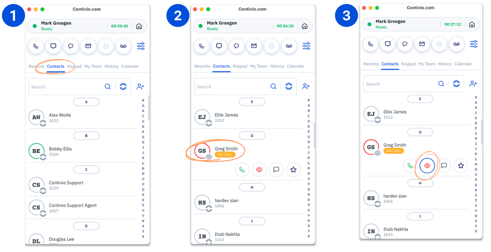 Enabling Agent Monitoring for Supervisors